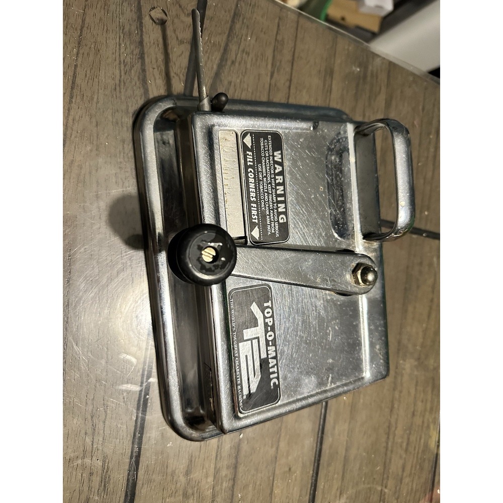 Top-O-Matic Cigarette Machine
